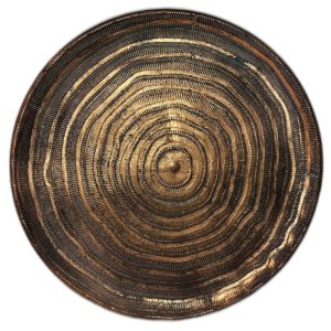 Μπρονζέ μεταλλικός δίσκος μεγάλος (4 φιάλες)