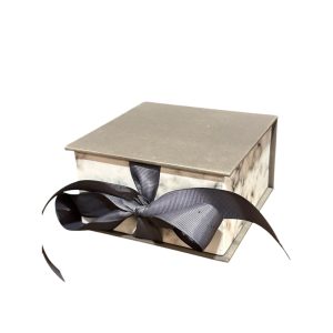 Χειροποίητο Κουτί μικρό με εφέ μαρμάρου για κεράσματα