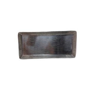 Ασημένιος σφυρήλατος δίσκος μικρός (1 φιάλη)