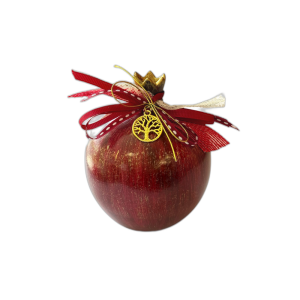 Χειροποίητο Διακοσμητικό Ρόδι Με Δεντράκι - Νικηφορίδη